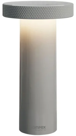 SOMPEX VOLUME Akku-Tischleuchte grau