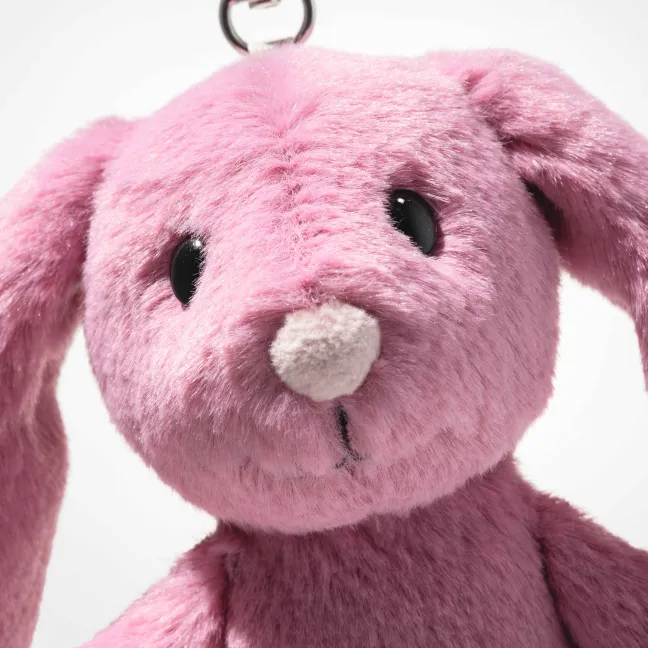 Steiff Anhänger Hoppie Hase 16cm pink