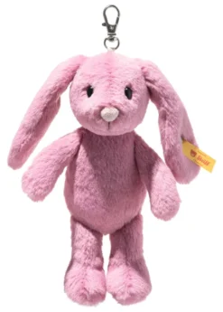 Steiff Anhänger Hoppie Hase 16cm pink