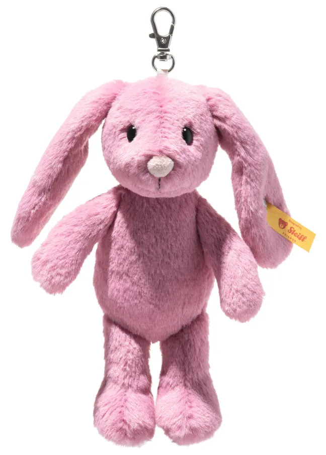 Steiff Anhänger Hoppie Hase 16cm pink