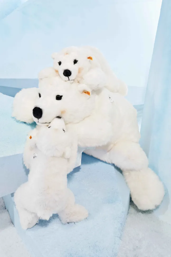 Steiff Arco Eisbär 45cm weiß liegend