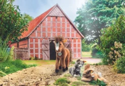 Steiff Chayenne Pferd 28cm braun stehend 122156