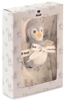 Steiff Geschenkset Lio Pinguin Greifling 2tlg.