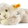 Steiff Linda Lamm 22cm wollweiss liegend 280030