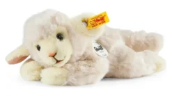 Steiff Linda Lamm 22cm wollweiss liegend 280030