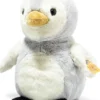 Steiff Lio Pinguin 21cm hellgrau/weiß