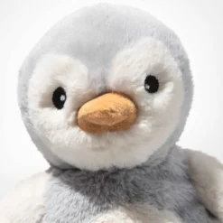 Steiff Lio Pinguin Rassel 14cm grau/weiß