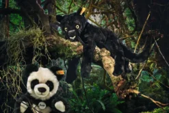 Steiff Manschli Panda 24cm schwarz/weiß 60021