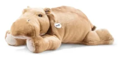 Steiff Mocky Nilpferd 80cm graubraun liegend