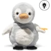 Steiff Nachtlicht Lio Pinguin 22cm grau/weiß