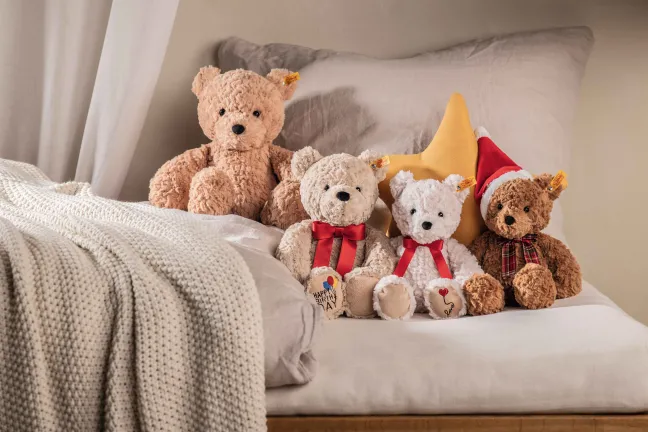 Steiff Teddybär Jimmy love 30cm creme 113833