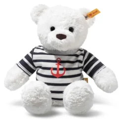 Steiff Teddybär Manni 30cm weiß mit T-Shirt