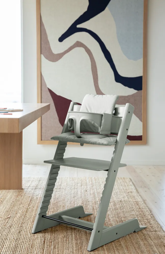 STOKKE® Aktions-Set Tripp Trapp® Glacier Green + Babyset² Glacier Green