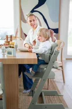 STOKKE® Aktions-Set Tripp Trapp® Glacier Green + Babyset² Glacier Green