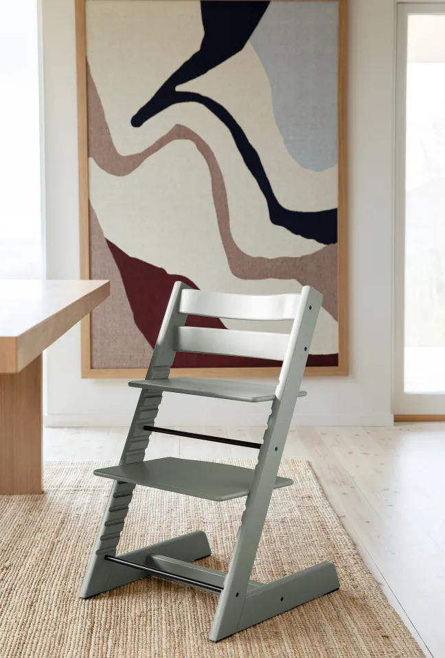 STOKKE® Aktions-Set Tripp Trapp® Storm grey + Babyset² Storm grey