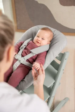 STOKKE® Mega Set Tripp Trapp® Glacier Green + Babyset² Glacier Green + Newbornset