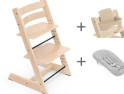 STOKKE® Mega Set Tripp Trapp® natur + Babyset² natur + Newbornset