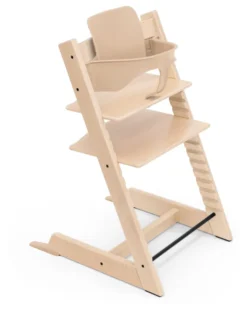 STOKKE® Mega Set Tripp Trapp® natur + Babyset² natur + Tray Tisch weiß