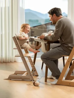 STOKKE® Mega Set Tripp Trapp® Vanilla White + Babyset² Vanilla White + Newbornset