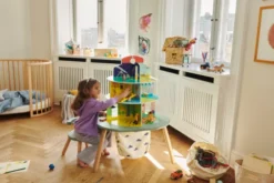 Stokke® MuTable™ V2 Tisch mit Stuhl Storm grey