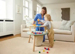 Stokke® MuTable™ V2 Tisch mit Stuhl Storm grey