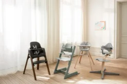 STOKKE® Nomi® Hochstuhl Buche grau 626503