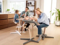STOKKE® Nomi® Hochstuhl Buche weiß 626501