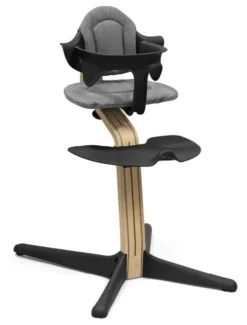 STOKKE® Nomi® Set Hochstuhl inkl. Babyset Eiche schwarz