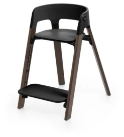 STOKKE® Steps™ Hochstuhl Set schwarz/warm braun
