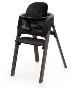 STOKKE® Steps™ Hochstuhl Set schwarz/warm braun