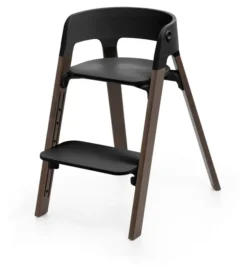 STOKKE® Steps™ Hochstuhl Set schwarz/warm braun