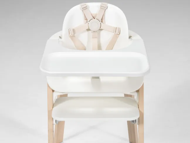 STOKKE® Steps™ Hochstuhl Set weiß/natur