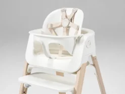STOKKE® Steps™ Hochstuhl Set weiß/natur