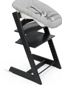 STOKKE® Tripp Trapp® Aktions-Set Schwarz inkl. Newbornset