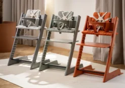 STOKKE® Tripp Trapp® Aktions-Set Storm grey inkl. Newbornset