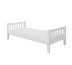 THUKA Nordic Einzelbett Crossbar weiß