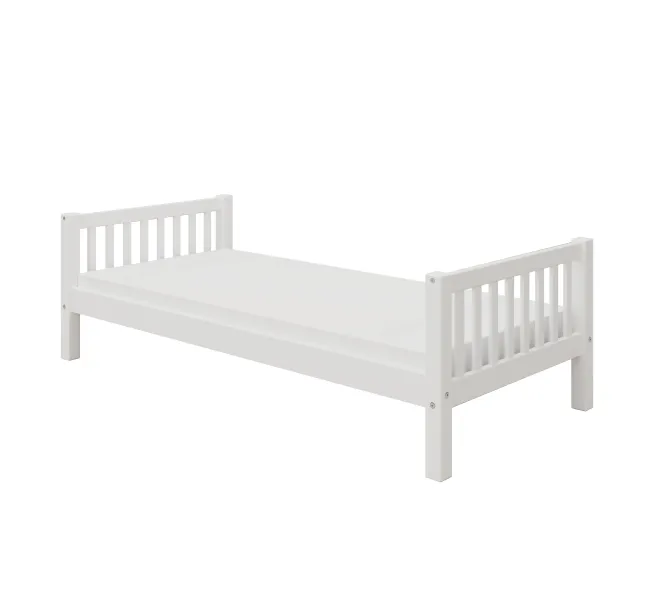 THUKA Nordic Einzelbett Crossbar weiß