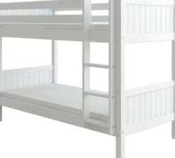 THUKA Nordic Etagenbett Romantic mit gerader Leiter weiß
