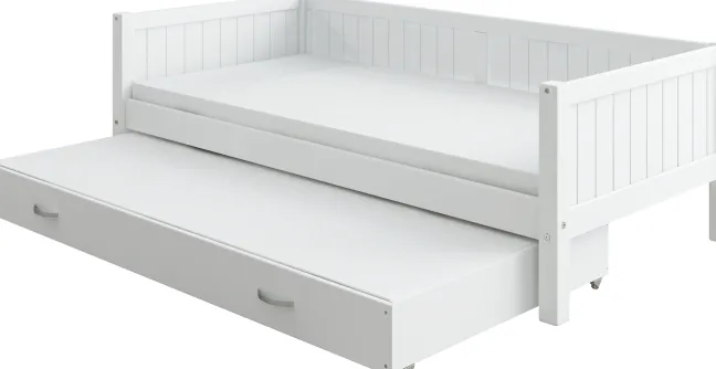 THUKA Nordic Tagesbett Romantic mit Gästebett weiß