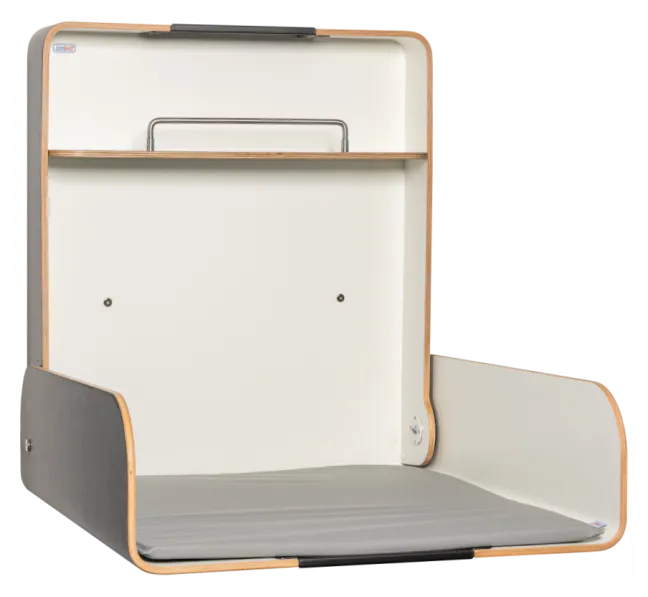 Timkid KAWAmaxi Wickeltisch modern design weiß/anthrazit
