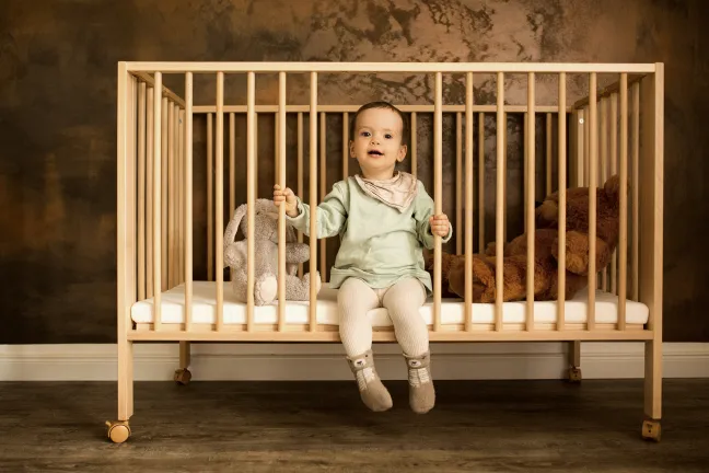 tiSsi® Kinderbett JORI faltbar Natur 100012