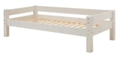 Tobykids Mittelhochbett 90 x 200 cm Kiefer weiß lasiert 1071-30