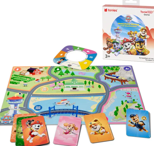 Toniebox 2 Play Set mondgrau mit Tonie Paw Patrol Chase
