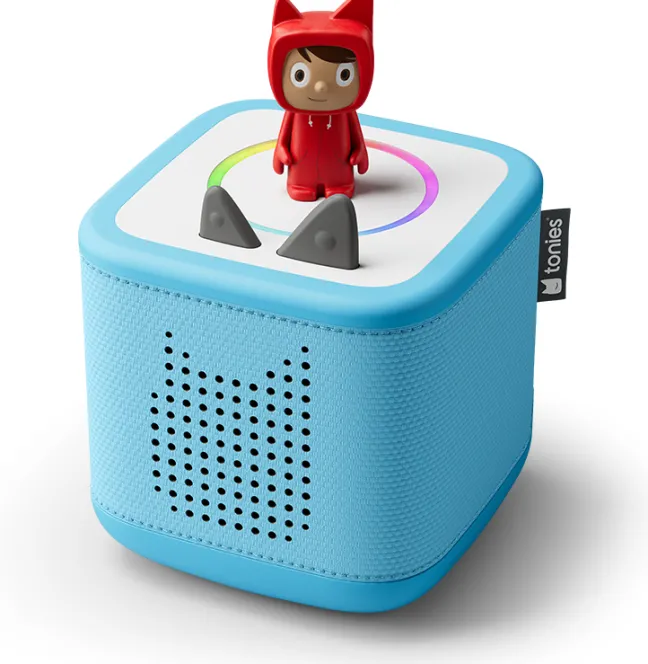 Toniebox 2 Starter Set himmelblau mit Kreativ-Tonie rot