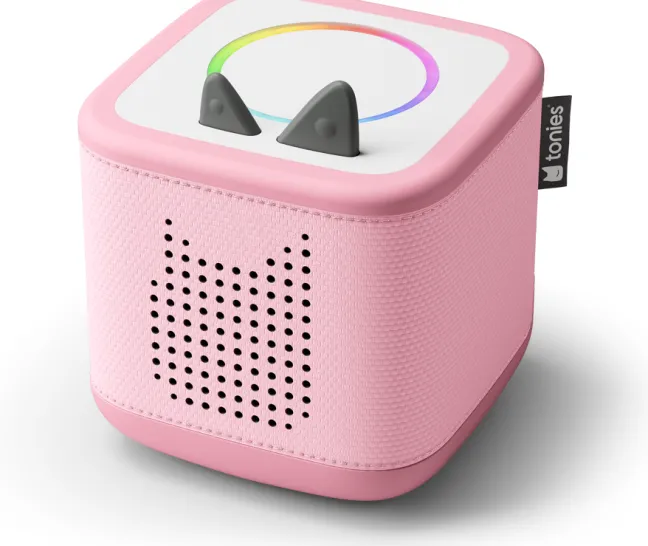 Toniebox 2 Starter Set rosa mit Kreativ-Tonie rot