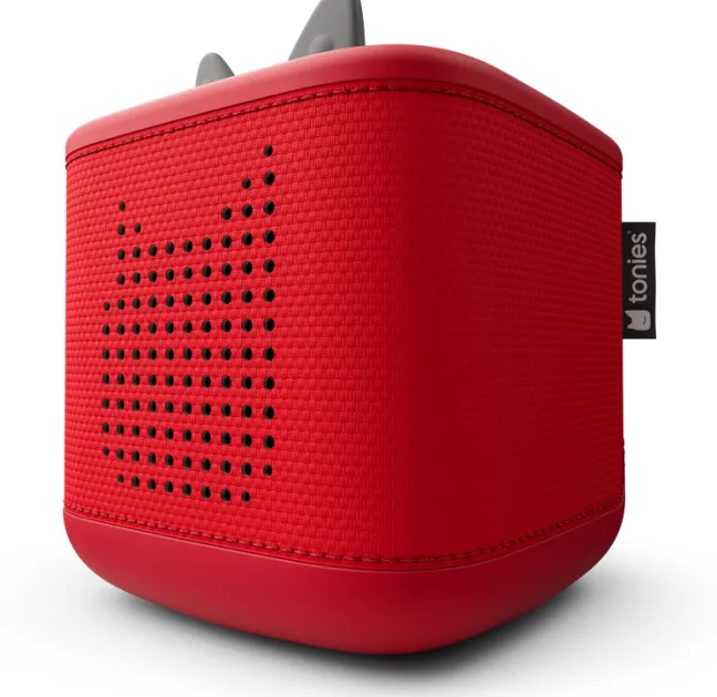 Toniebox 2 Starter Set rot mit Kreativ-Tonie rot