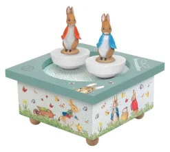 Trousselier Spieluhr mit magnetisch tanzenden Hasen 6260091