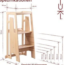 Tuki® Lernturm weiß