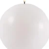 UYUNI LED Kerze rund Smooth ⌀10cm Nordic White