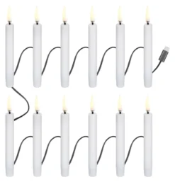 UYUNI LED Lichterkette 1,3x11 cm USB-C weiß